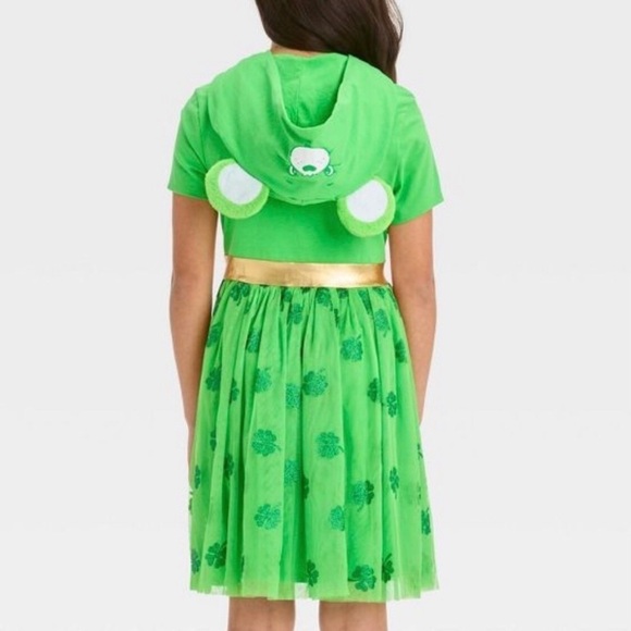 Care Bears Girls' Lucky St. Patrick's Day Tutú Dress NWT Size XL 14 - Picture 6 of 15